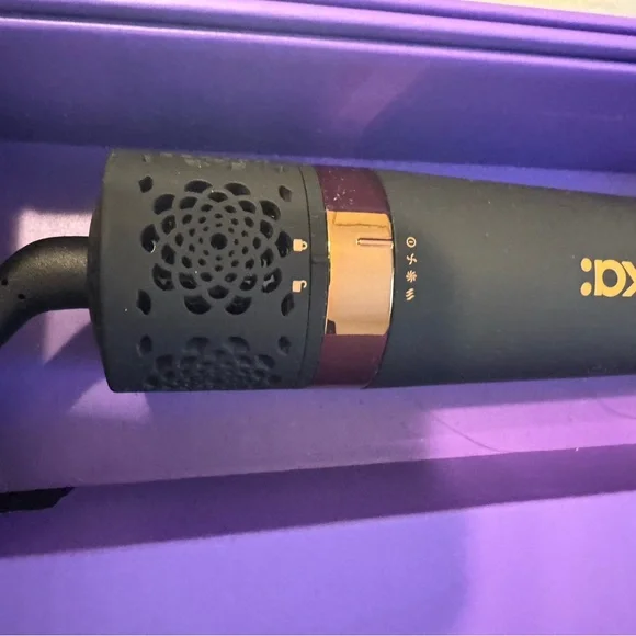 Amika Black and Purple Hair Brush Styler - Picture 3 of 7